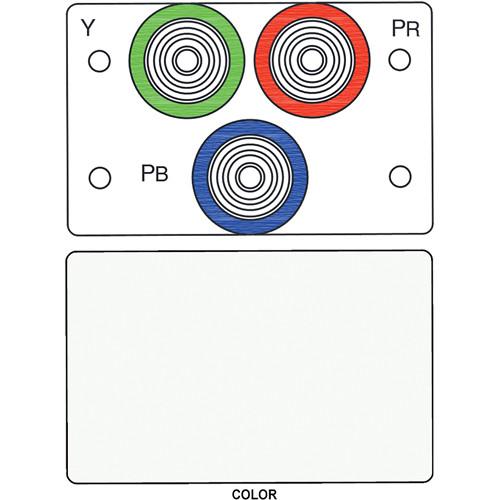 FSR IPS-V231D 3-RCA to BNC Bulkhead Insert Module