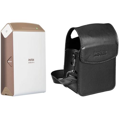 FUJIFILM INSTAX SHARE Smartphone Printer SP-2 with Carry Pouch Kit