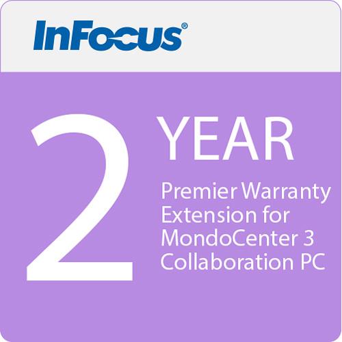 InFocus 2-Year Premier Warranty Extension for MondoCenter 3 Collaboration PC