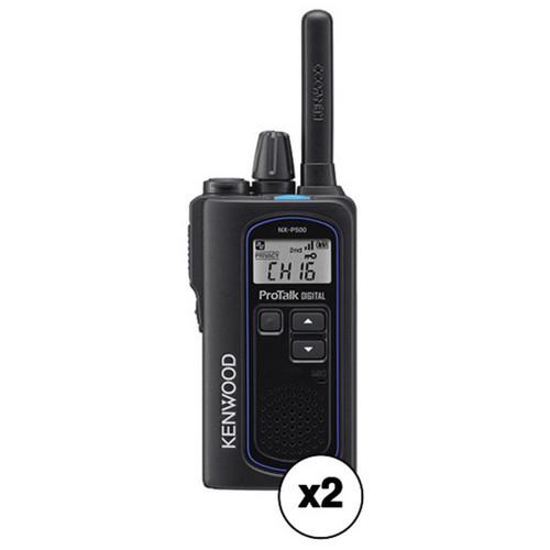 Kenwood ProTalk Digital NX-P500 6-Channel UHF 2-Way Business Radio Kit