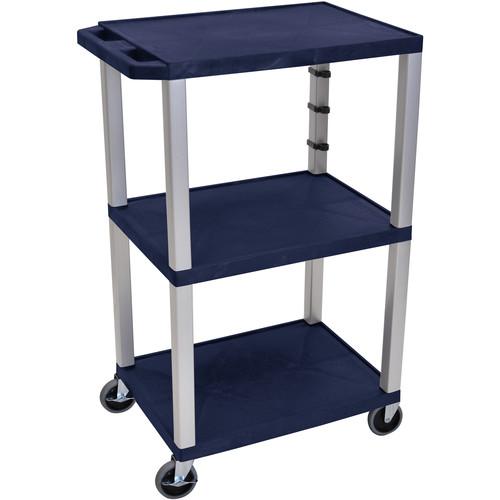 Luxor 42" Tuffy 3-Shelf Cart