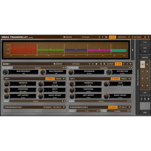 MeldaProduction MMultiBandDelay - Multiband Delay Plug-In