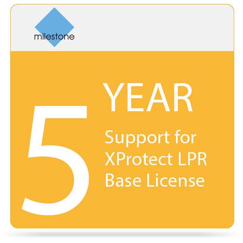 Milestone 5-Year SUP for XProtect LPR Base License
