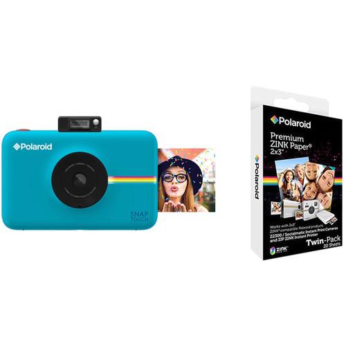 Polaroid Snap Touch Instant Digital Camera with ZINK Photo Paper Kit