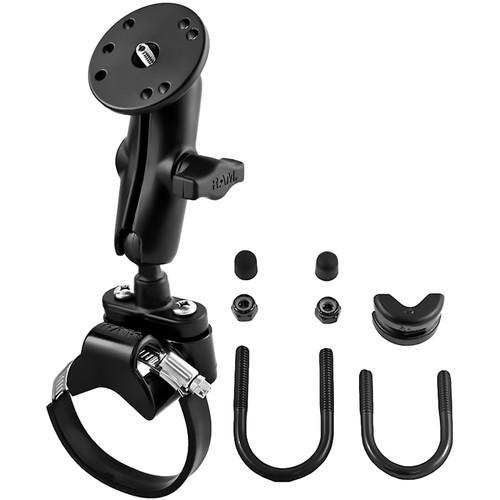 RAM MOUNTS Rail Mount with 3" Riser and Round Camera Base