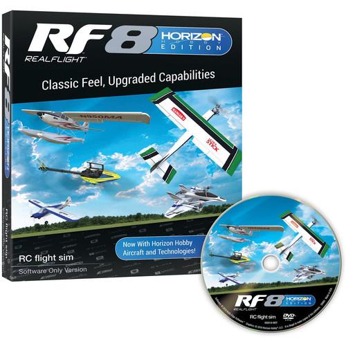 Realflight RF8 Horizon Hobby Edition RC Flight Simulator Software Dvd Only