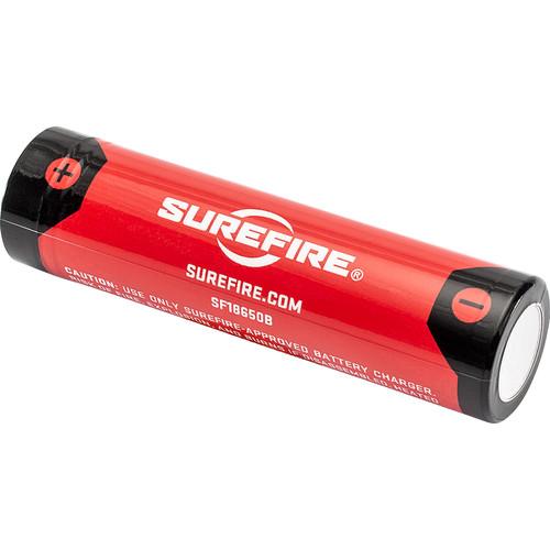 SureFire 18650 Li-Ion Rechargeable Battery with Charging Port