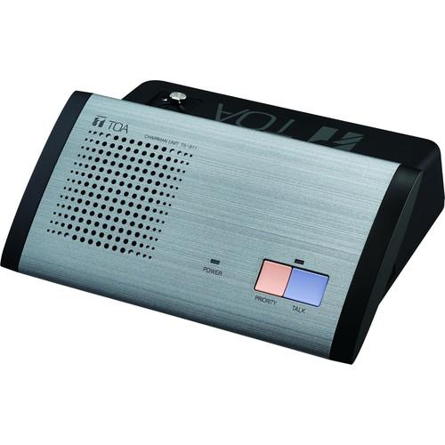 Toa Electronics Wired Chairperson Station for TS-910 Conference System