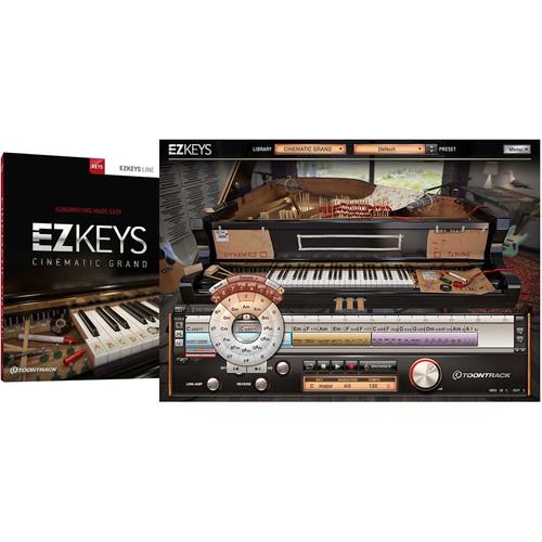 Toontrack EZkeys Cinematic Grand - Virtual Instrument Plug-In