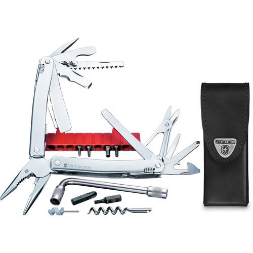 Victorinox SwissTool Spirit Plus Multi-Tool with Leather Pouch
