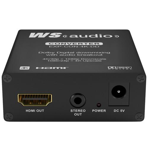 WyreStorm Express 4K Downscaler and HD Upscaler with Dolby Digital Downmixing
