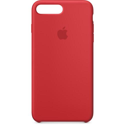 Apple iPhone 7 Plus 8 Plus Silicone Case RED