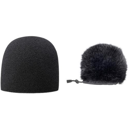 Auray WRF-H4N Foam Windscreen and Fur Windshield Kit for H4n Recorder