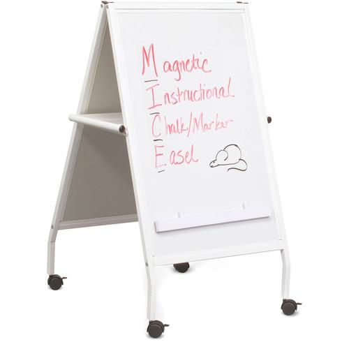 Best Rite MICE Wheasel with Whiteboard & Chalkboard Surfaces