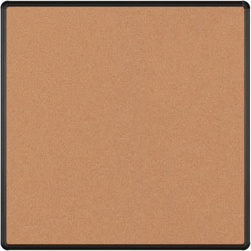 Best Rite Splash-Cork Tackboard with Black Presidential Trim