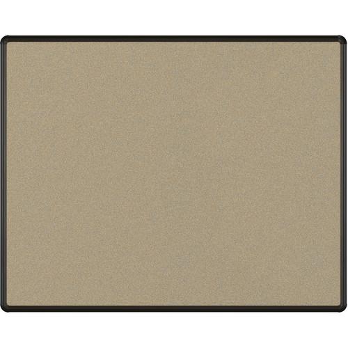 Best Rite Splash-Cork Tackboard with Black Presidential Trim