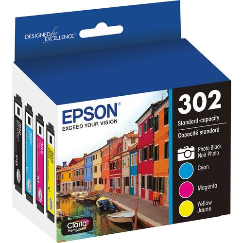 Epson Claria Premium 302 Standard-Capacity Ink Multipack