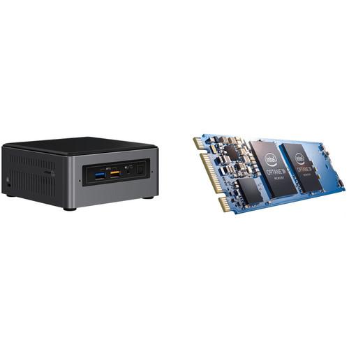 Intel NUC7i7BNH Mini PC NUC Kit with 16GB Optane PCIe M.2 Memory Module