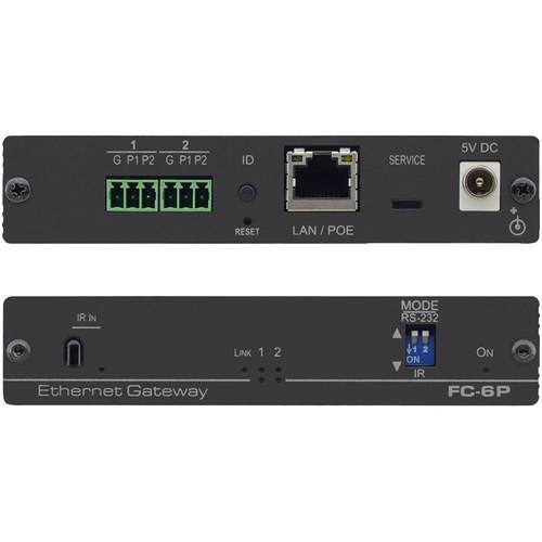 Kramer 2-Port Multi-Function Serial IR PoE Control Gateway