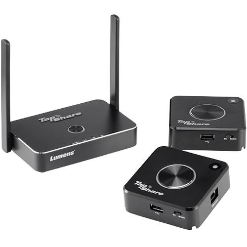 Lumens TapShare TS20 Wireless Presentation System with Two Transmitter Pods