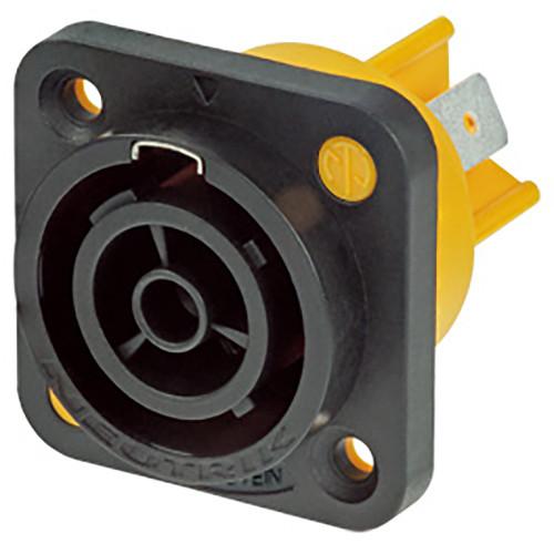 Neutrik powerCON TRUE1 Female Receptacle with 1 4" Flat Tab Terminals