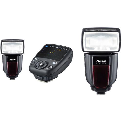 Nissin Di700A Two Flash Kit with Air 1 Commander for Sony Cameras