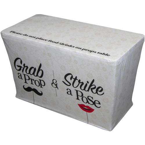Odyssey Innovative Designs Scrim Werks Photo Booth Props Table Slip Screen Cover for 4