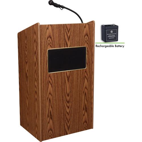 Oklahoma Sound Aristocrat Floor Sound Lectern and Rechargeable Battery