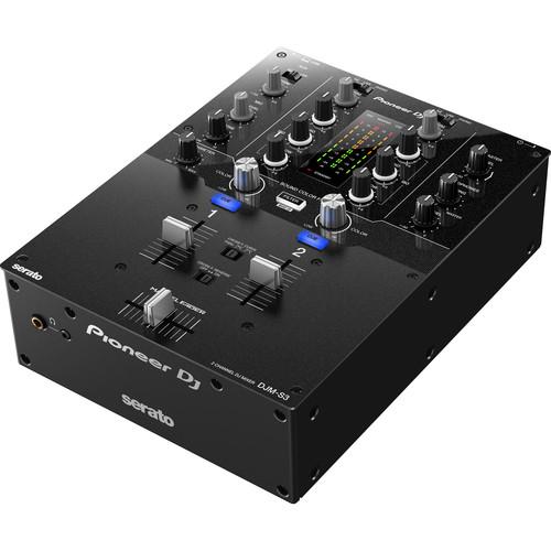 Pioneer DJ DJM-S3 2-Channel DJ Mixer for Serato