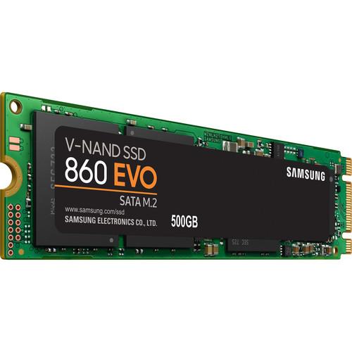 Samsung 500GB 860 EVO SATA III M.2 Internal SSD, Samsung, 500GB, 860, EVO, SATA, III, M.2, Internal, SSD