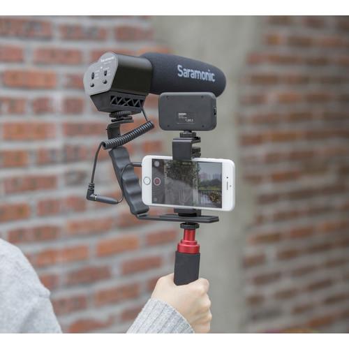 Saramonic 3.5mm Female TRS Microphone Adapter Cable to 3.5mm Male TRRS