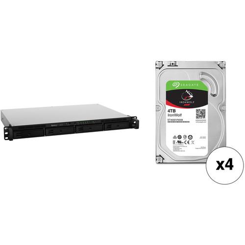 Synology 16TB RX418 NAS Expansion Unit Kit with Seagate NAS Drives