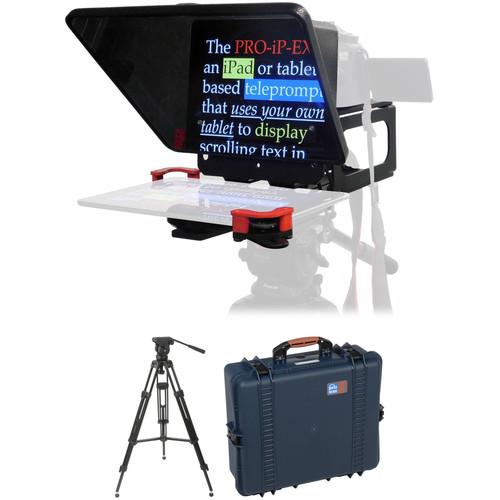 Telmax Portable iPad Teleprompter, Tripod & Hard Case Kit