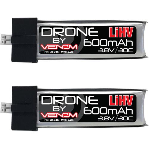 Venom Group 30C 1S 600mAh 3.8V LiHV LiPo Drone Battery