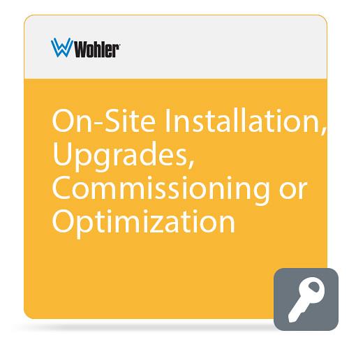 Wohler On-Site Installation, Upgrades, Commissioning or Optimization