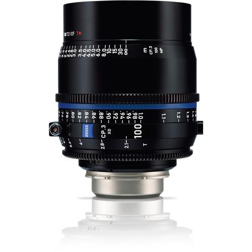 ZEISS CP.3 XD 100mm T2.1 Compact Prime Lens