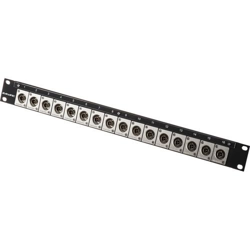 Canare 161U-BJRUK 12G A V BNC Flush-Mount Panel