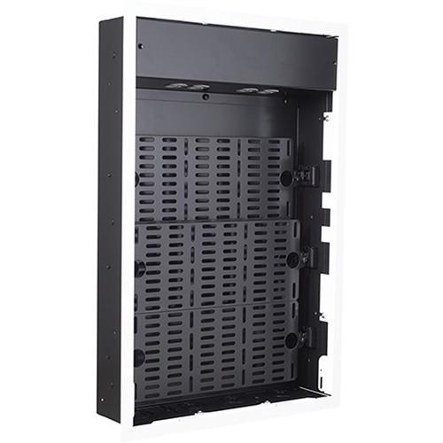 Chief PAC527 XL In-Wall Storage Box with 6-Receptacle Filter and Surge