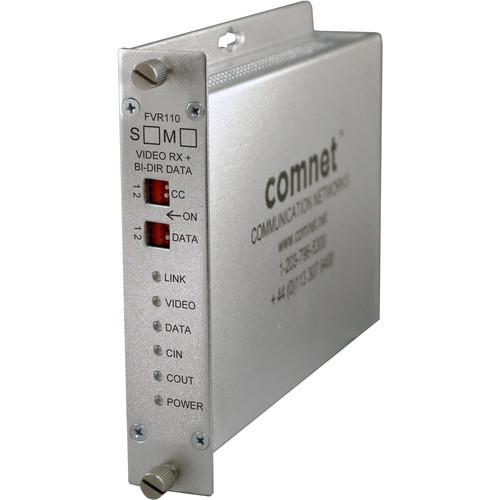 COMNET Multimode 10-Bit Digitally Encoded Video Receiver Data Transceiver for BiLinx & Bi-Phase Control