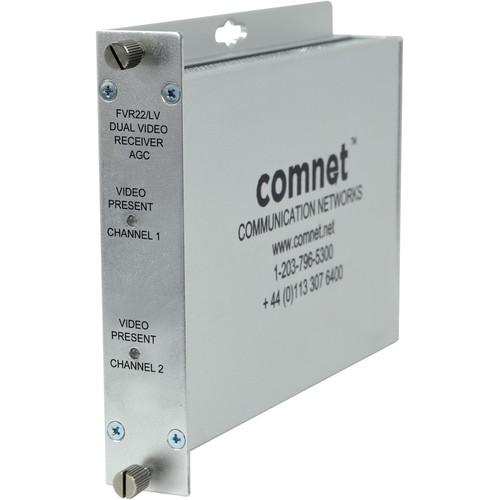 COMNET Multimode 850nm AGC Dual AM Video Receiver