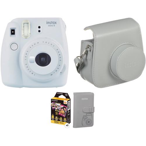 FUJIFILM INSTAX Mini 9 Instant Film Camera with Film and Accessories Kit