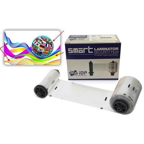 IDP 1-Mil "Globe Flags" Hologram Patch Type Laminate Film