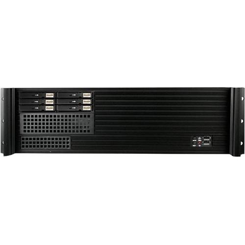 iStarUSA 3 RU Compact Hotswap 6 x 2.5" HDD microATX-Compatible Rackmount Chassis