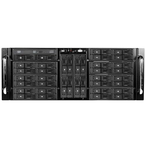 iStarUSA 4 RU 38-Bay Trayless 2.5" HDD Slim ODD Storage Server Rackmount Chassis