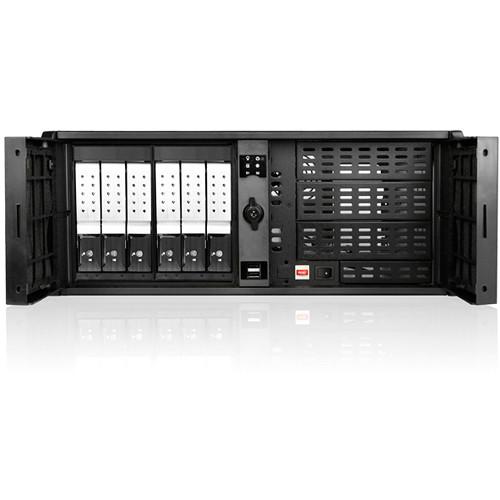 iStarUSA Compact Stylish Trayless Rackmount Chassis for Six 3.5" Hotswap Drives