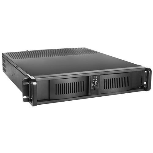 iStarUSA D Storm Series D-200 2 RU Compact Stylish Rackmount Chassis Kit with 460W Power Supply & 24" Sliding Rail