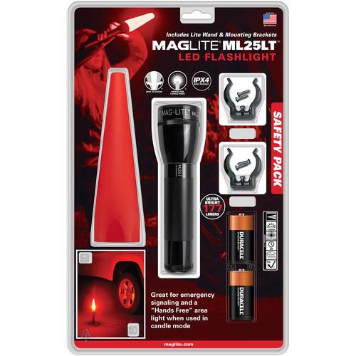 Maglite ML25LT Safety Pack with LED Flashlight