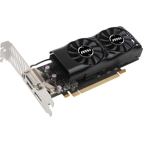 MSI GeForce GTX 1050 Ti 4GT Low Profile Graphics Card
