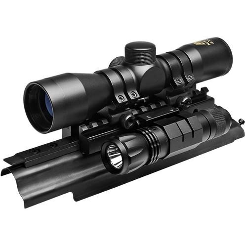NcSTAR 4x30 Compact Riflescope with Sights N