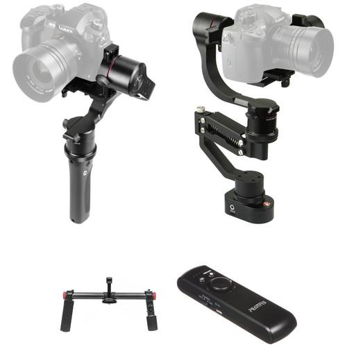 PFY H2-45 Handheld Gimbal with 2-Hand Holder, Remote & 4th Axis Bluetooth Kit